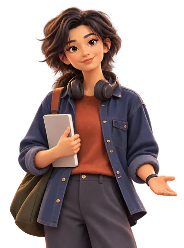 Mei, illustrated
