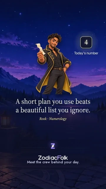 A share card from Rook with the day's reading